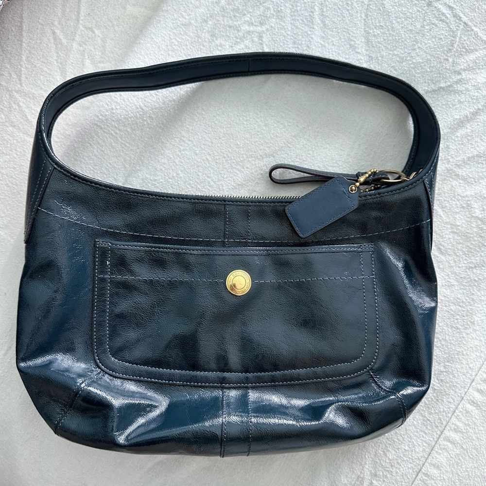 Coach Leather Shoulder Bag